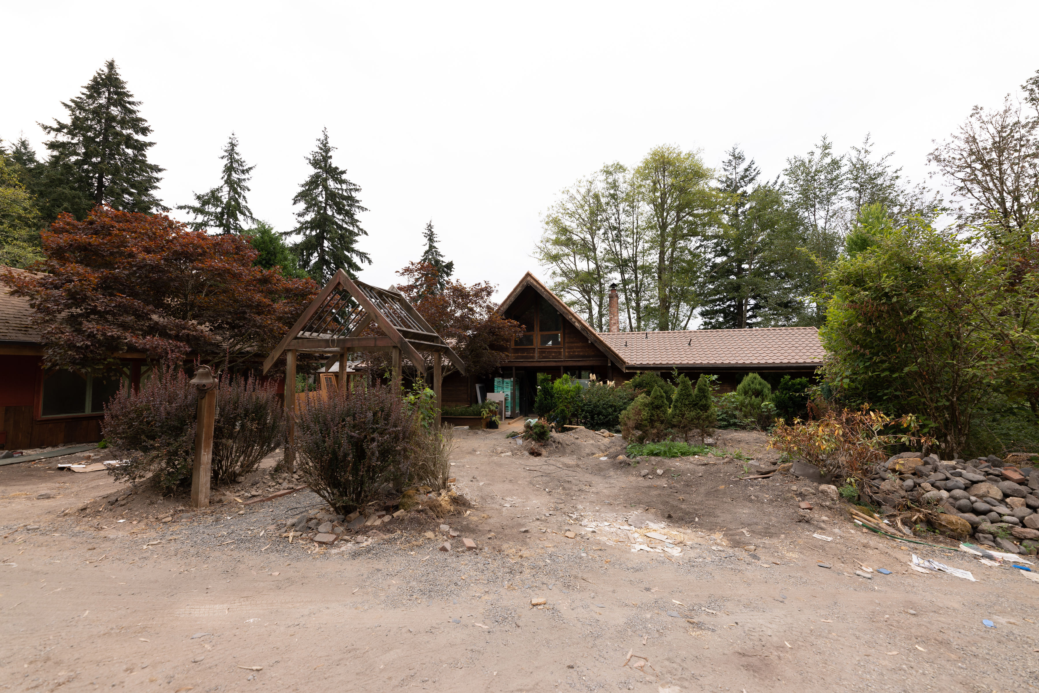 Exterior before renovation